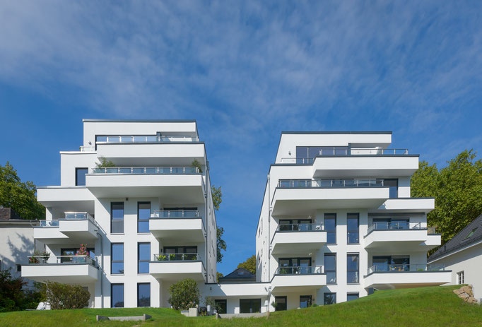 Neubau von zwei Mehrfamilienhäusern  (im Rahmen der Tätigkeit für Harald Gerlich)
