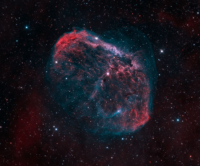 Dieser Sternnebel sieht aus wie ein Gehirn.