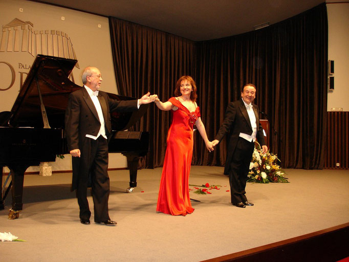 Teatro de La Coruña mayo 2007 Santiago Sánchez Jerico , y Miguel Ángel Tapia