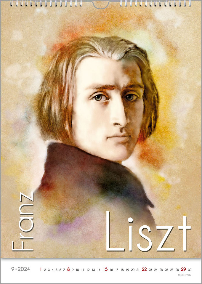 Bestseller Komponisten-Kalender.
