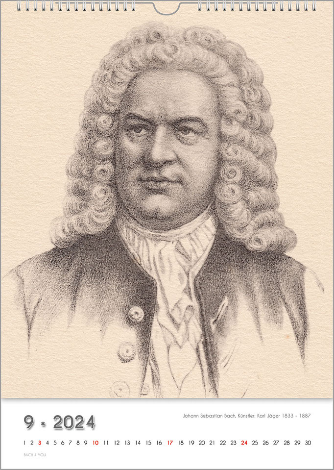 Historische Bach-Porträts.