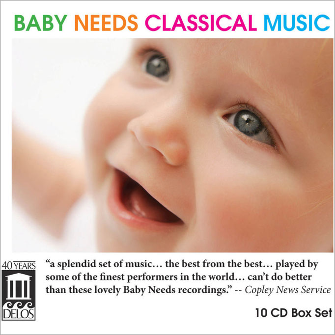 Klassik-CD für Babys.