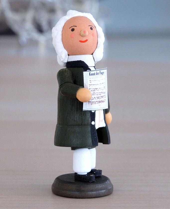 Bach-Figur aus dem Erzgebirge.