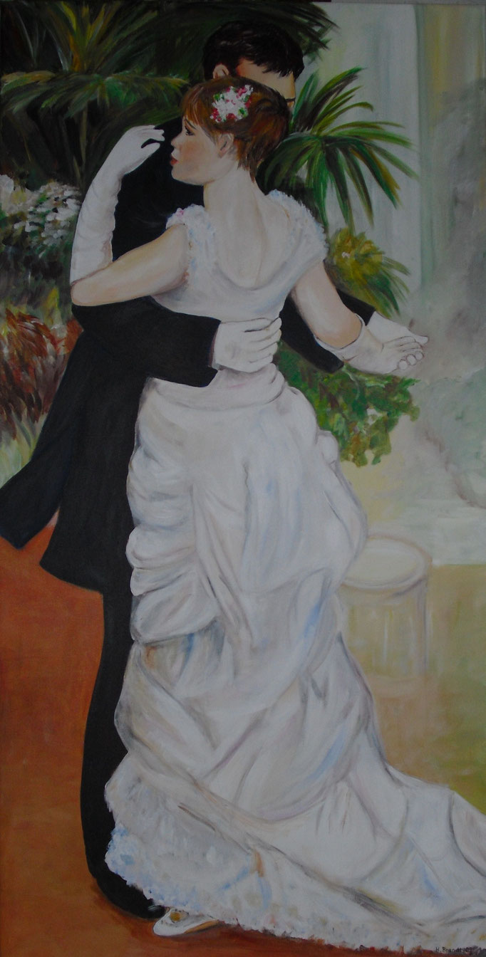 Renoir: Tanz in der Stadt (120x60 cm)