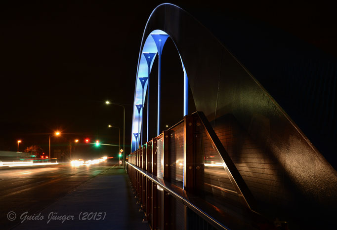 Die "blaue Brücke"; Düren