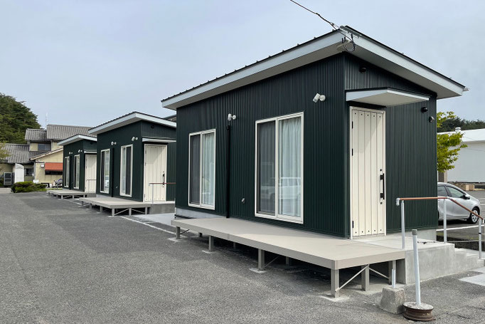 バスケ合宿の部屋割りが柔軟になる宿の離れ|外観