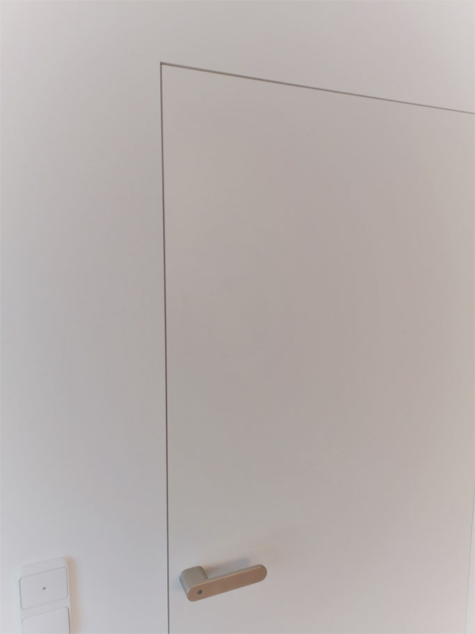 Minimalistische Türe