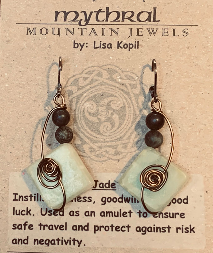 Earrings Gallery 1 Photo 9: Jade $30