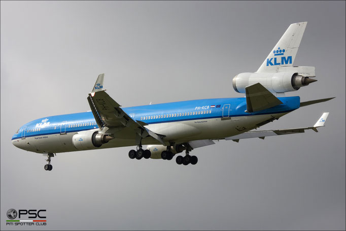 PH-KCB McDonnell Douglas MD-11 48556 561 CF6-80C2D1F Maria Montessori KLM Royal Dutch Airlines 1994 © Piti Spotter Club Verona