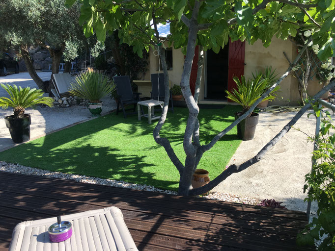 terrasse les Bougainvilliers