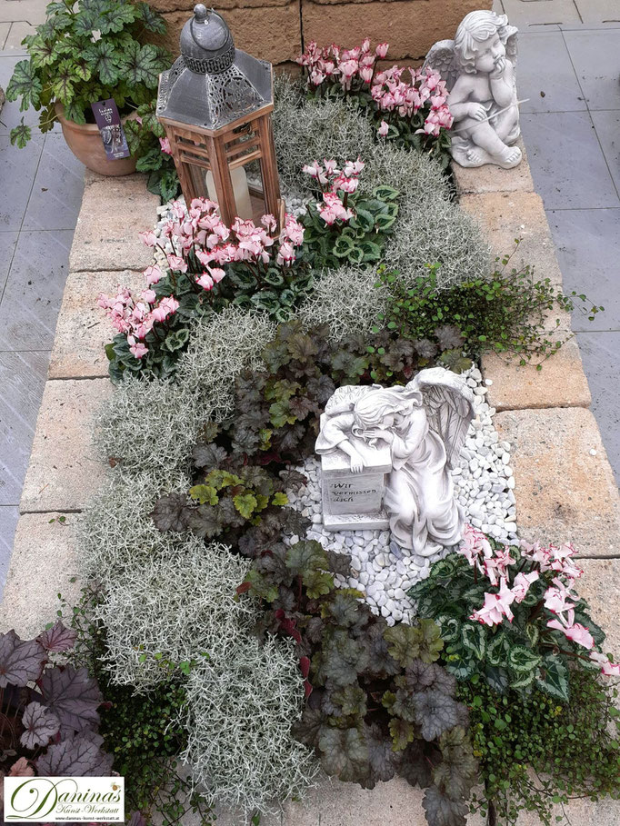 Grabgestaltung Herbst Daninas Kunst Werkstatt