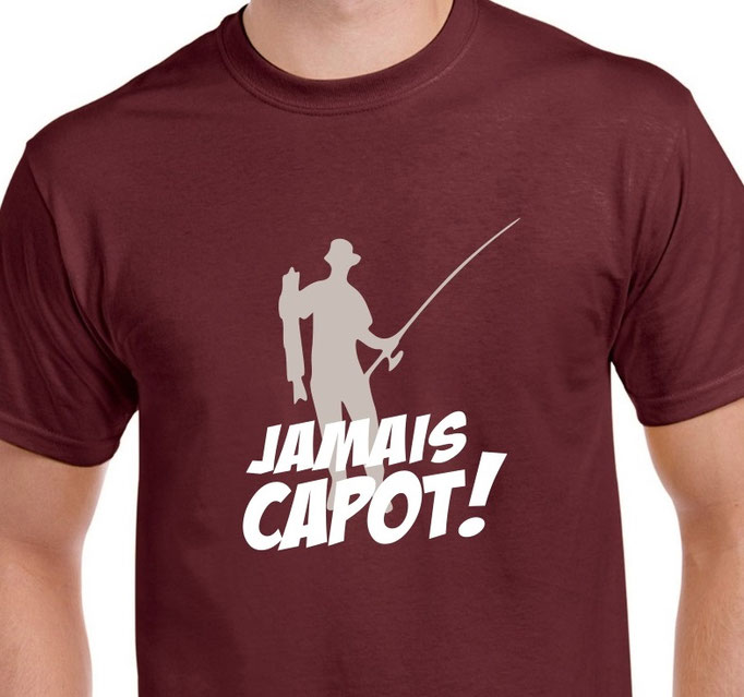 teeshirt pecheur capot