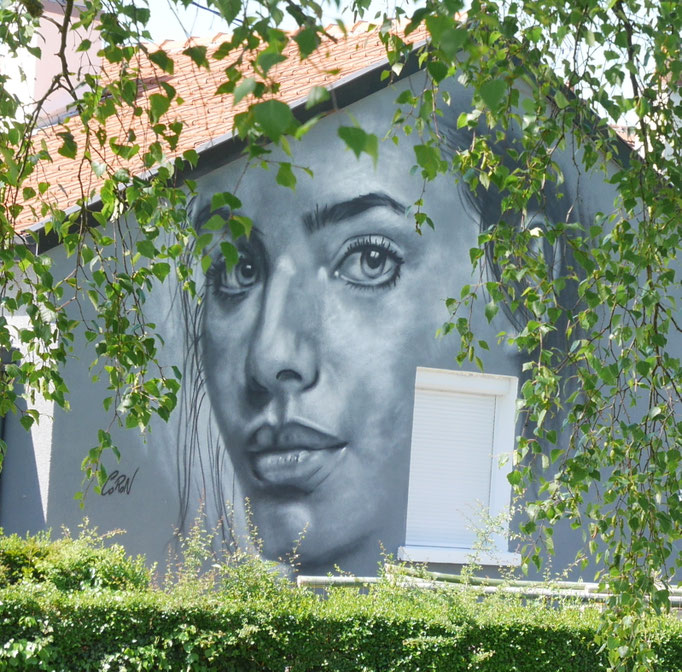 peinture portrait à Montbard par Thibaud Coron artiste peintre