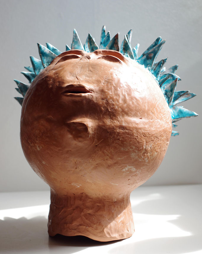 Solo_30x30x40 cm_Terracotta e maiolica