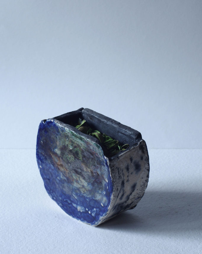 Base per Lampada_8x15x15 cm_Tecnica Raku