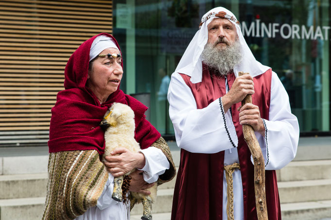 Sarah&Abraham  Straßentheater Aachen 2014