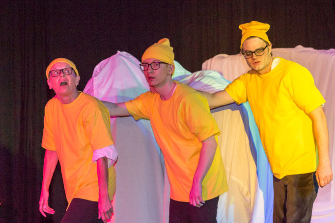 Viel Radau auf Burg Monschau  Theater Kunterbunt 2019