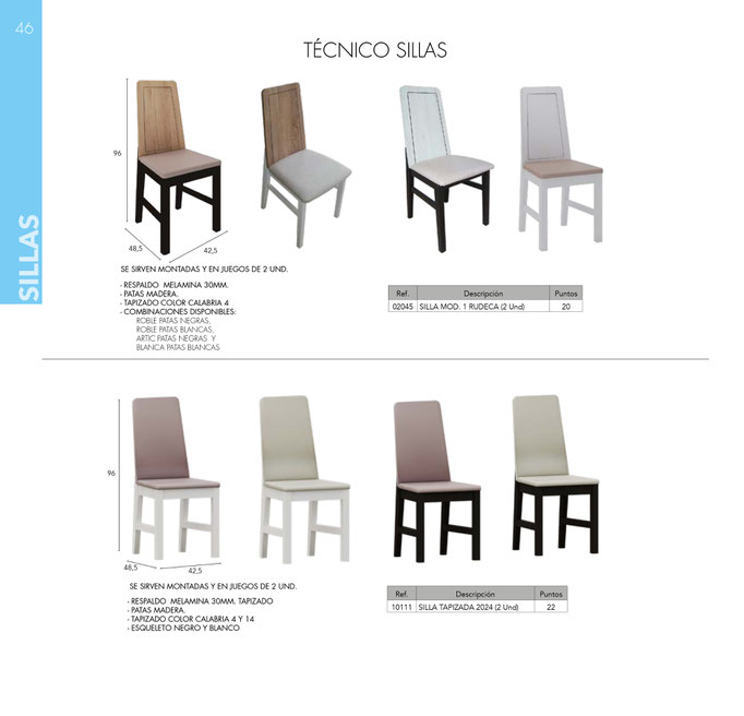 MESA CENTRO ELEVABLE P.METAL IMPORTE:219€/ MESA CENTRO MELAMINA IMPORTE: 125€/ SILLA R.MELAMINA IMPORTE: 78.50€/U SILLA TAPIZADAS IMPORTE: 86€/U