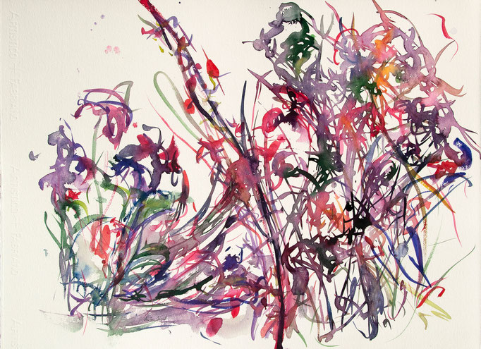 Aquarelle 56x76cm 2023