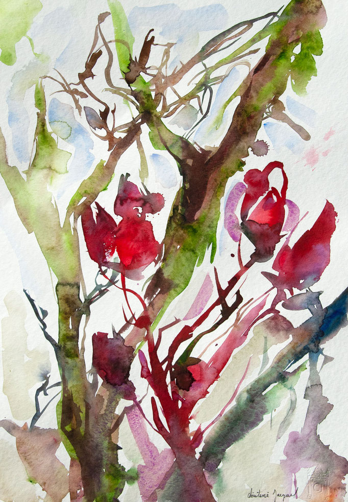 Aquarelle 35x50cm 2023