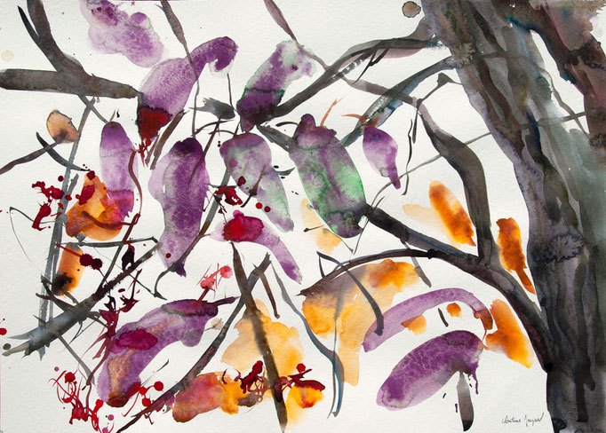 Aquarelle 50x70cm 2023