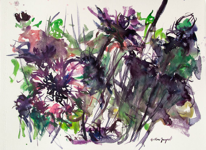 Aquarelle 56x76cm 2023