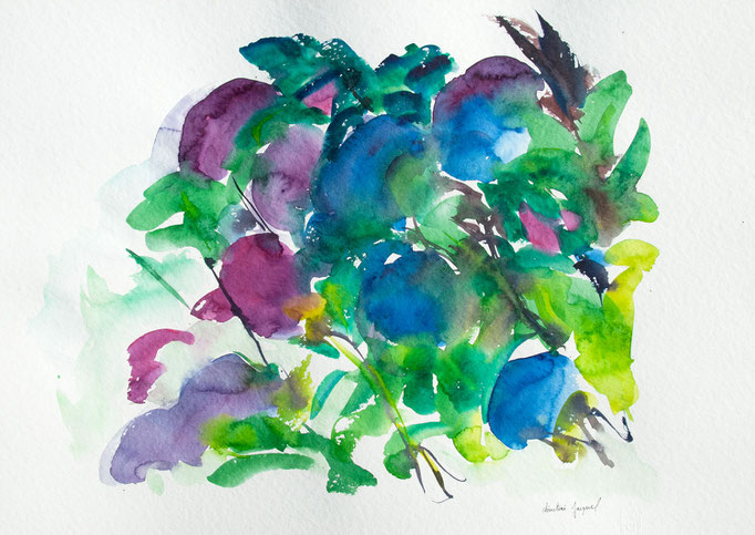 Aquarelle 50x70cm 2023