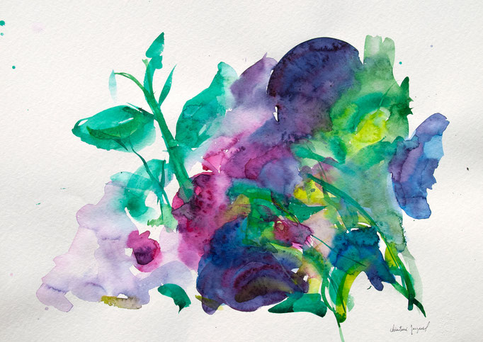 Aquarelle 50x70cm 2023