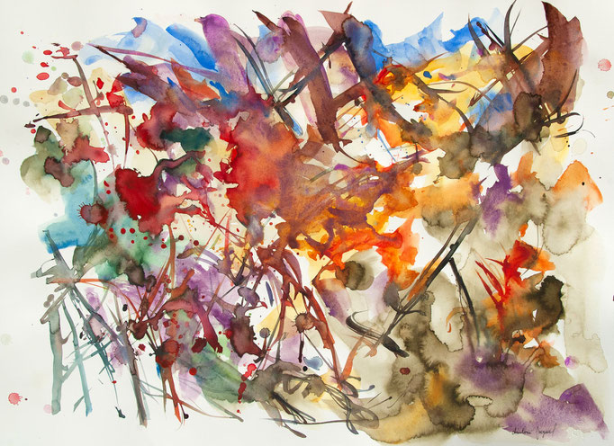 Aquarelle 56x76cm 2023