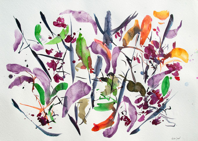 Aquarelle 50x70cm 2023