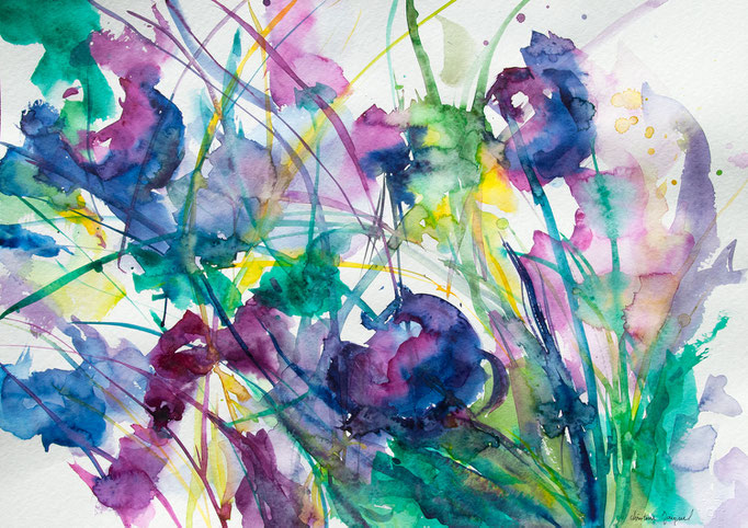 Aquarelle 50x70cm 2023