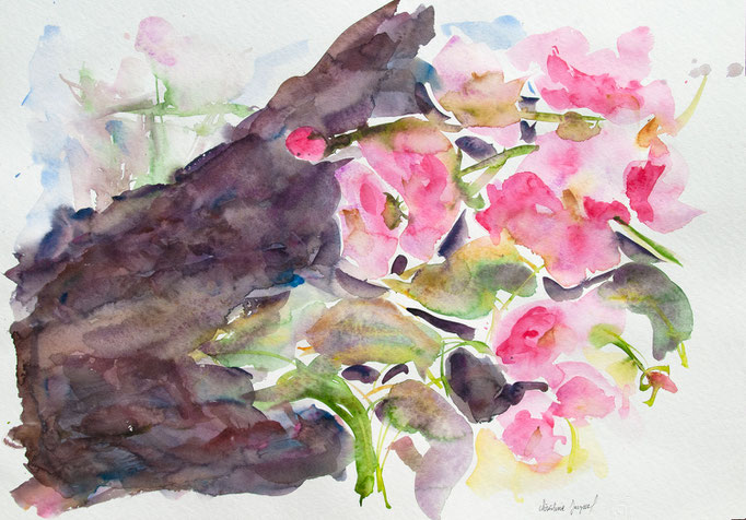 Aquarelle 50x70cm 2023