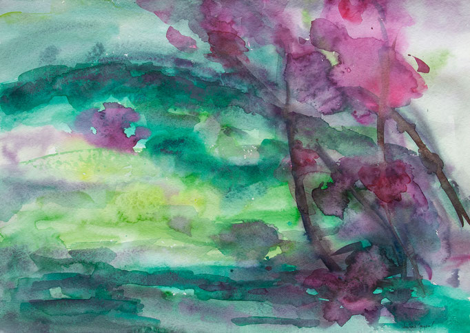 Aquarelle 50x70cm 2023