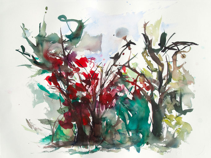 Aquarelle 56x76cm 2023