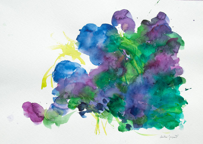 Aquarelle 50x70cm 2023