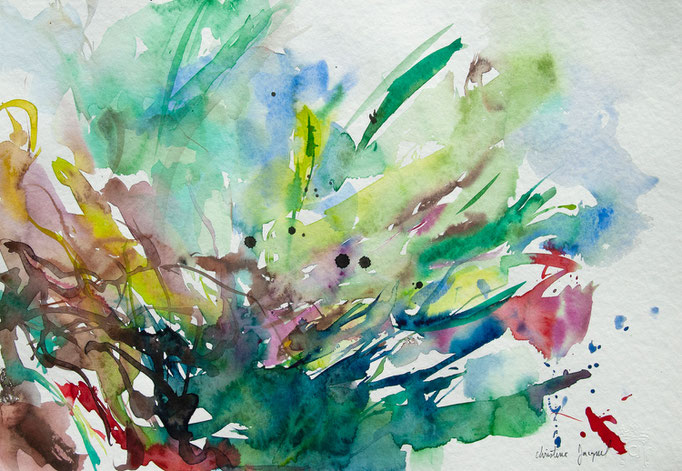 Aquarelle 35x50cm 2023
