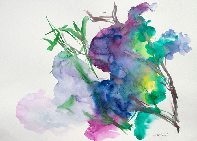Aquarelle 50x70cm 2023