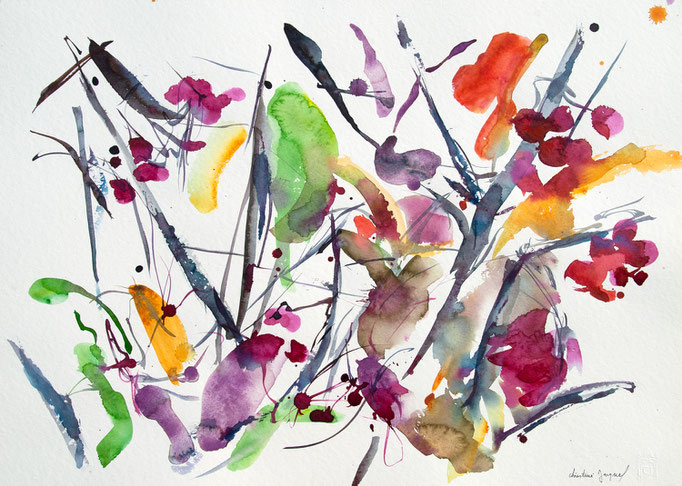 Aquarelle 50x70cm 2023