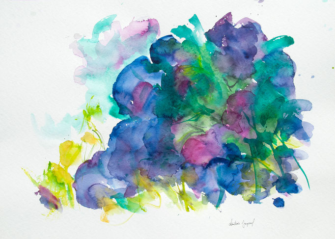 Aquarelle 50x70cm 2023