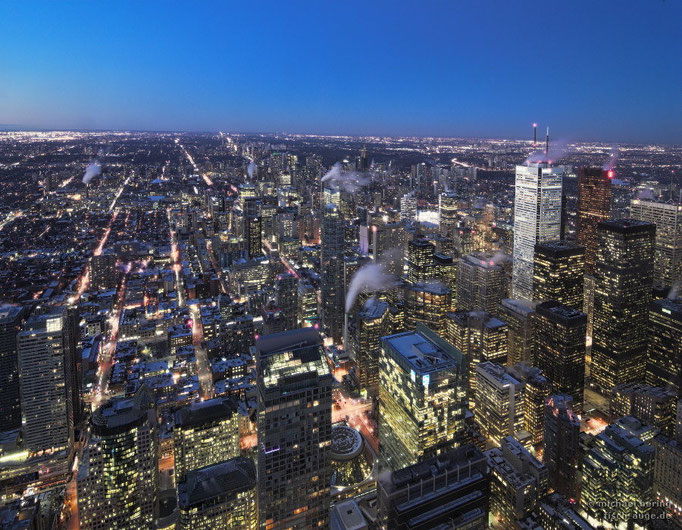 Blick vom CN-Tower, Toronto