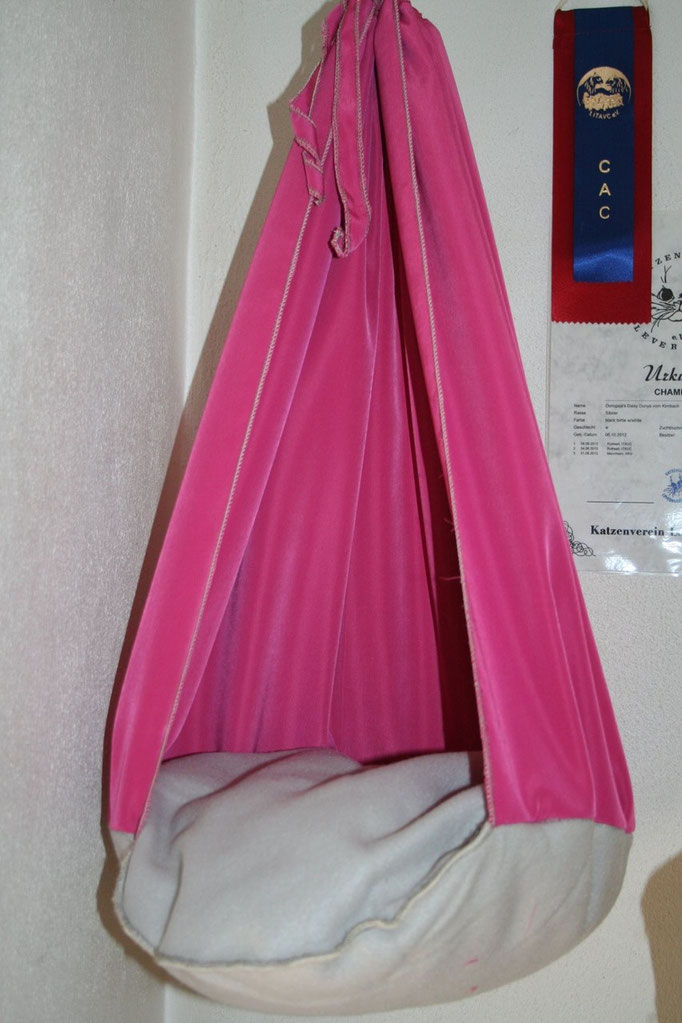 Hängezelt Stoff und Fleece (25 €)
