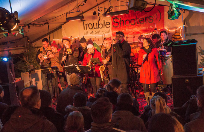Troubleshooters Weihnachtsmarkt Schwabing @ Münchner Freiheit - Foto by Martin Bennecke