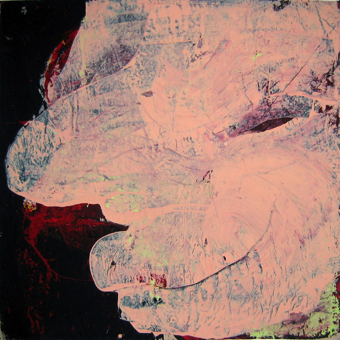 "08-131", 100x100 cm, acrylique sur papier, 2008