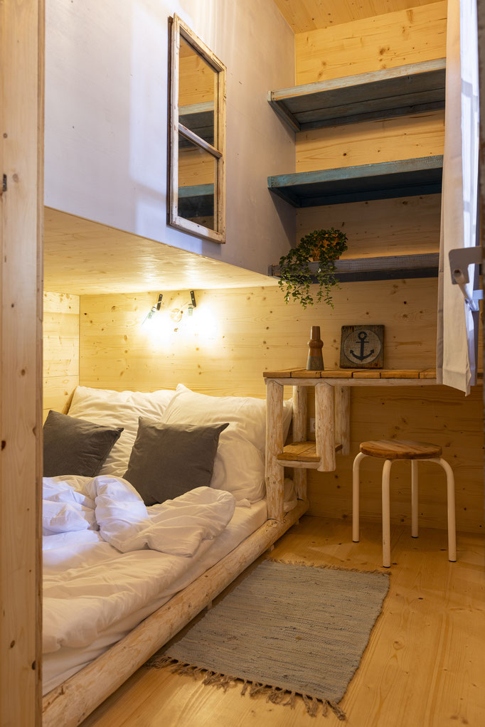 Bett im Haus “Bächle Diver” (unten)