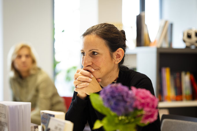 Judith Hages Buchlesung in Düren mit ihren neusten Roman "Zeit des Gewissens"