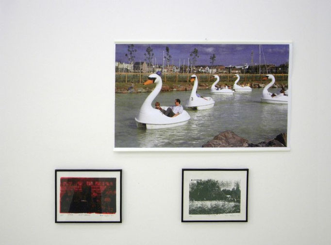 Šejma Fere, I saw unseen, installation view, tourism and mass media appropriation
