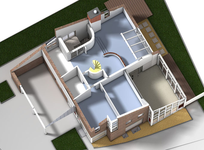 Innenraumdarstellung für Immobilien (IndoorMap 3D)