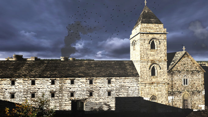 SCAPE3D_Inexpugnata terra: chiesa dell'Annunziata al 1421