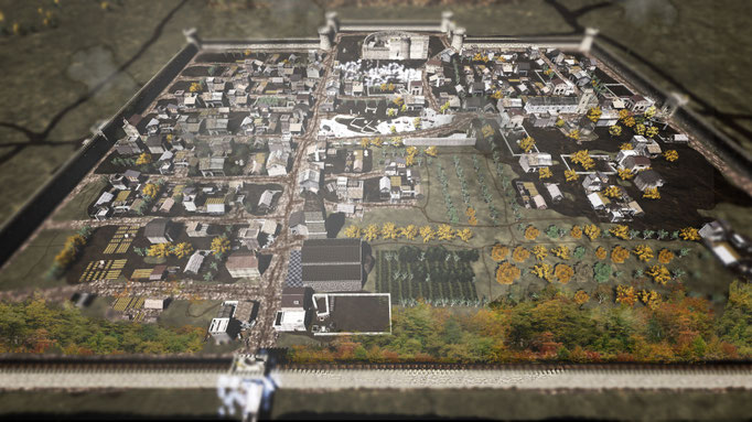 SCAPE3D_Inexpugnata terra: vista della città di Acerra al 1421 prima dell'assedio.