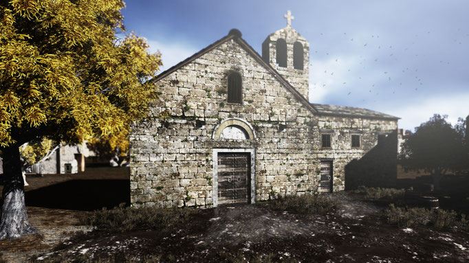 SCAPE3D_Inexpugnata terra: chiesa S. Cuono al 1421